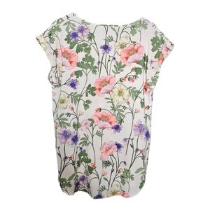 Express Floral Print Top - Multicolor